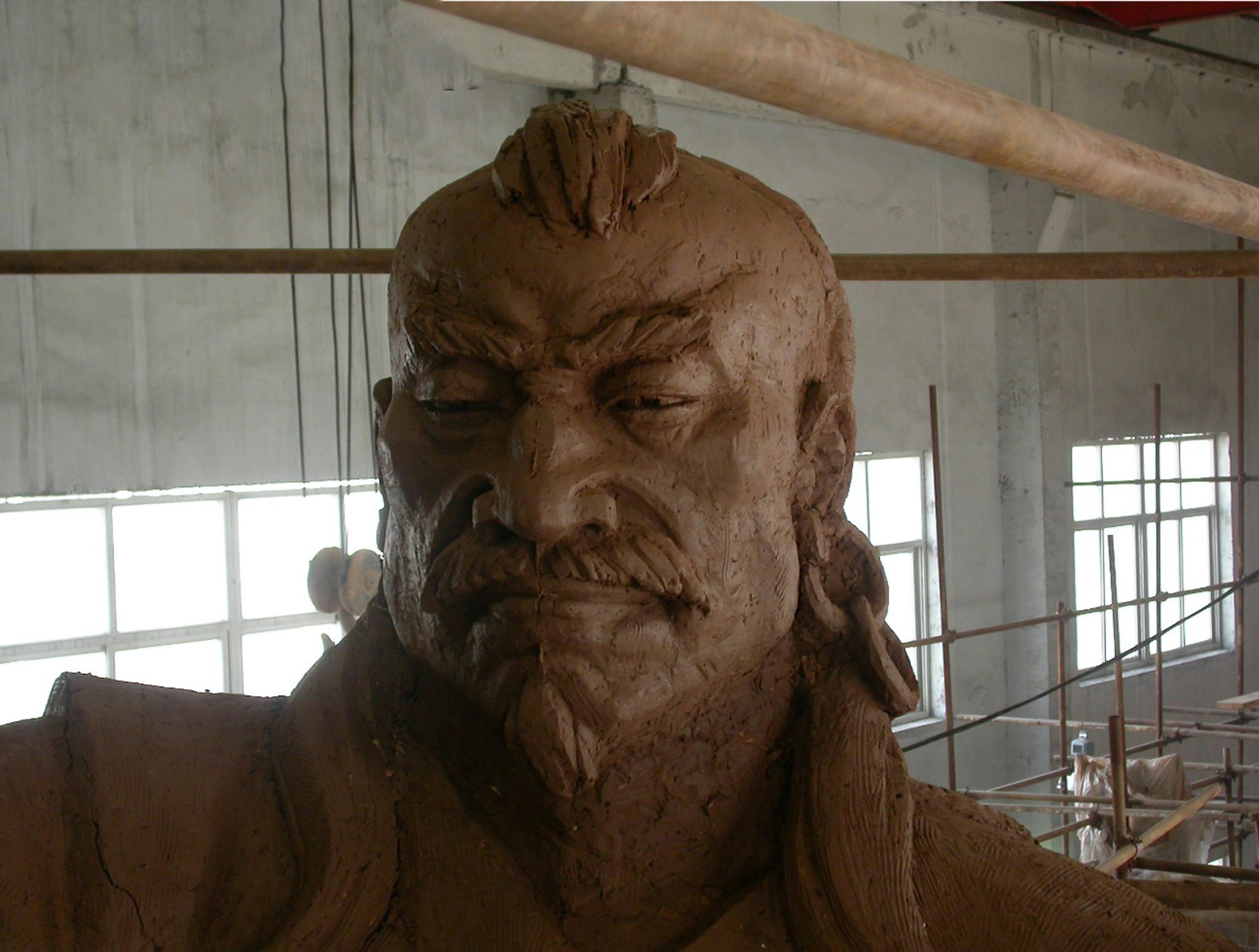One of the group portraits of Genghis Khan